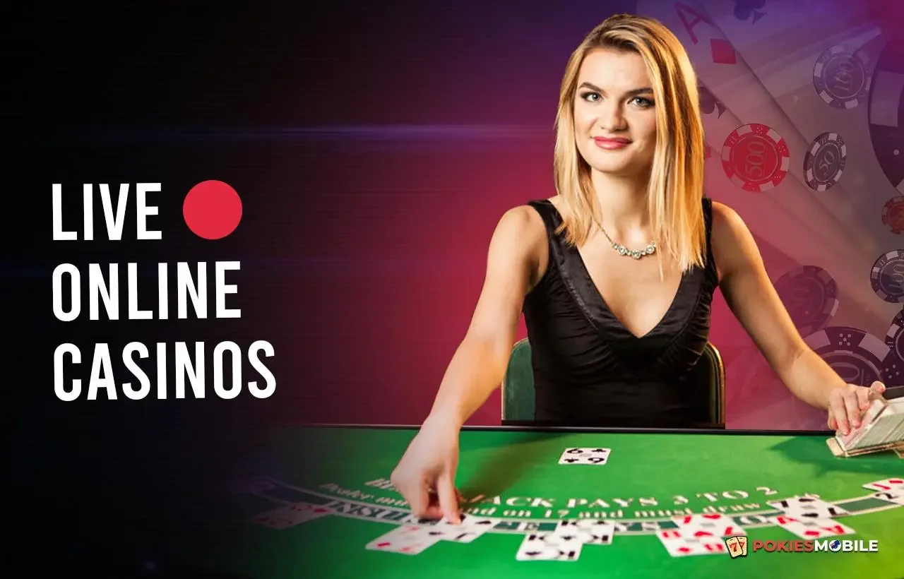 Tampilan suasana kasino live MEGA111 dengan meja dealer